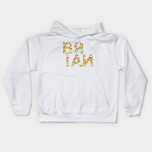 Brian, name, typography Kids Hoodie